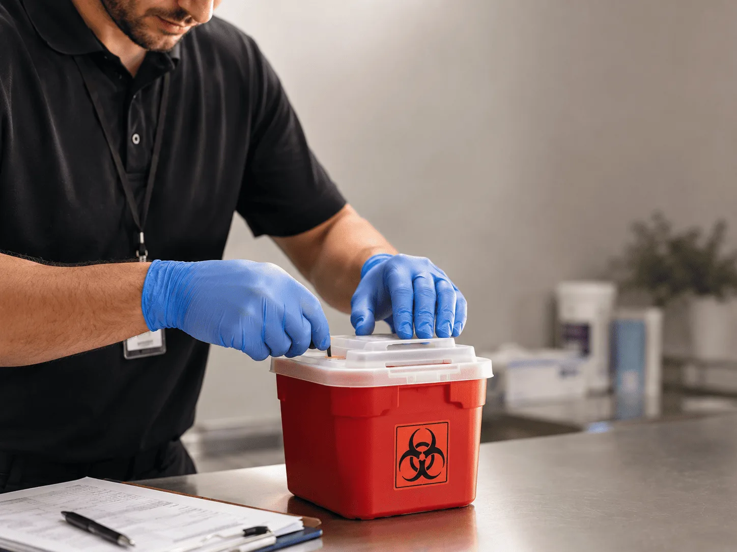 Why choose Sharps Waste Disposal in Ivan, AR